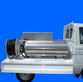 簡易タンクローリー　 限定セール，格安 ☆ タツノ アルミ製 簡易タンクローリー 1キロ